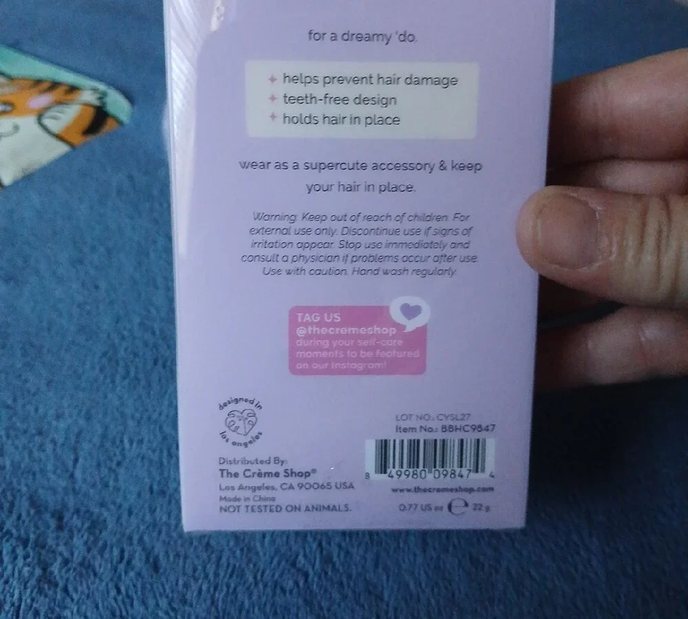 The Crème Shop 4 Piece Beary Cute Pastel Bear Hair Clips